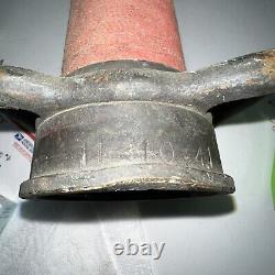 Vintage Underwriters Fire Hose Nozzle. 11/10/1941. #376. 30 Long