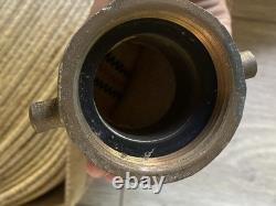 Vintage Underwriters Laboratory, Inc Fire Hose Linen 1964 Made In USA