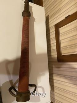 Vintage WD Allen Underwriters Wrapped Fire Nozzle 30