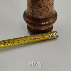 Vintage WW2 1941 Brass Fire Hose Nozzle ORME Fireman's Accessory Original