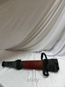 Vintage W. D. Allen Chicago MFG 17in Firefighter Hose Nozzle Brass