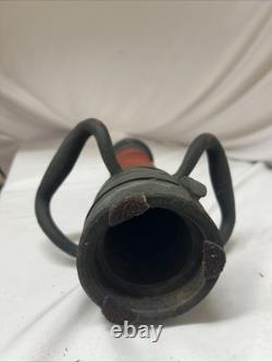 Vintage W. D. Allen Chicago MFG 17in Firefighter Hose Nozzle Brass