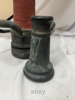 Vintage W. D. Allen Chicago MFG 17in Firefighter Hose Nozzle Brass