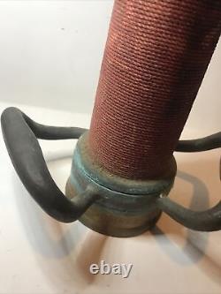 Vintage W. D. Allen Mfg. Co. Fire Department 30 Brass Hose Nozzle 1957