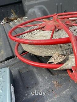 Vintage Wall Mount Fire Hose Reel Wist & Knox