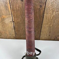 Vintage Wilmington Brass Co. 33 Brass Fire Firefighting Underwriter Nozzle