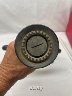 Vintage Wooster Brass 3 Inch Playpipe Fire Hose Nozzle Collectable