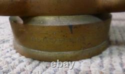 Vintage Wrapped Brass 31 Callahan Co. Fire Hose Nozzle