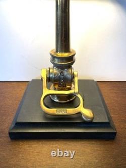 Vintage brass & copper Fire Hose Nozzle one-off custom steampunk art lamp