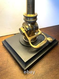 Vintage brass & copper Fire Hose Nozzle one-off custom steampunk art lamp