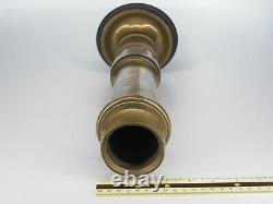 Vintage brass fire nozzle, large Universal