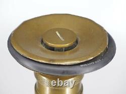 Vintage brass fire nozzle, large Universal