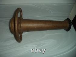 Vtg 1940's American La France Poweron Fire Hose Nozzle Elmira NY. Model P 10A