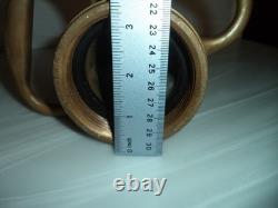 Vtg 1940's American La France Poweron Fire Hose Nozzle Elmira NY. Model P 10A