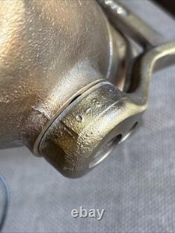 Vtg Akron Brass Fire Hose Nozzle USN United States Navy Water FogWeight 18 lb