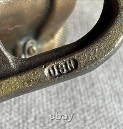 Vtg Akron Brass Fire Hose Nozzle USN United States Navy Water FogWeight 18 lb
