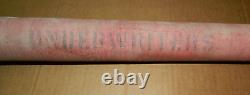 Vtg Antique Fireman's Fire Truck Large Cord Wrapped Playpipe + Brass Hose Nozzle