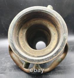 Vtg Elkhart Brass Mgf 3 STAGE 16.5 Pat Pending Dual Butterfly FIRE HOSE NOZZLE