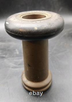Vtg Elkhart Brass Mgf 3 STAGE 16.5 Pat Pending Dual Butterfly FIRE HOSE NOZZLE