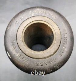 Vtg Elkhart Brass Mgf 3 STAGE 16.5 Pat Pending Dual Butterfly FIRE HOSE NOZZLE