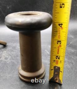 Vtg Elkhart Brass Mgf 3 STAGE 16.5 Pat Pending Dual Butterfly FIRE HOSE NOZZLE