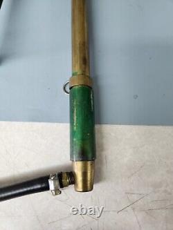 Vtg Firefighter INDIAN D. B. SMITH Brass Fire Pump Cleanup Backpack Hose Nozzle