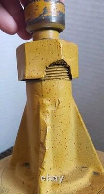 Vtg James Jones Brass Fire Hydrant Head Top Valve Los Angeles 29lb Door Stop