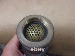 Vtg National Aer-O-Foam Nozzle RP6A 12249 Brass Fire Fighter Water Hose Foam USA