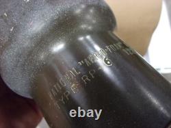 Vtg National Aer-O-Foam Nozzle RP6A 12249 Brass Fire Fighter Water Hose Foam USA