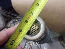 Vtg National Aer-O-Foam Nozzle RP6A 12249 Brass Fire Fighter Water Hose Foam USA
