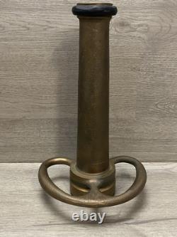 Vtg Poweron 10 Firefighter Fire Hose Nozzle Equipment