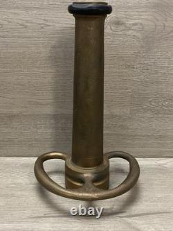Vtg Poweron 10 Firefighter Fire Hose Nozzle Equipment