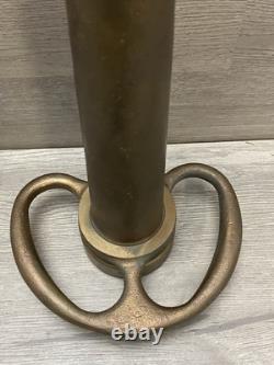 Vtg Poweron 10 Firefighter Fire Hose Nozzle Equipment