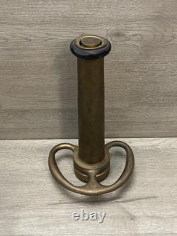 Vtg Poweron 10 Firefighter Fire Hose Nozzle Equipment