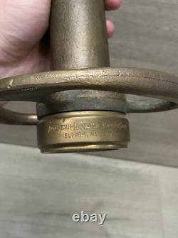 Vtg Poweron 10 Firefighter Fire Hose Nozzle Equipment