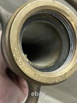 Vtg Poweron 10 Firefighter Fire Hose Nozzle Equipment