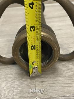 Vtg Poweron 10 Firefighter Fire Hose Nozzle Equipment
