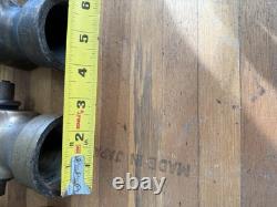 Vtg Set Of 4 Brass Fire Hose Nozzle RARE Parts Antique Old Fireman Collectible