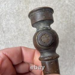 Vtg Solid Brass 19th Century Harlin Mfg Co High Pressure Fire Water Hose Nozzle