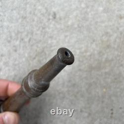 Vtg Solid Brass 19th Century Harlin Mfg Co High Pressure Fire Water Hose Nozzle