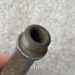 Vtg Solid Brass 19th Century Harlin Mfg Co High Pressure Fire Water Hose Nozzle