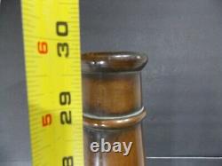 Vtg Solid Brass Powhatan B&I Works Fireman's Fire Truck Hose Nozzle 30 Cannon