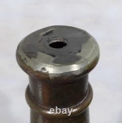 Vtg Solid Brass W. D. Allen Mfg. Co. Fireman's Fire Truck Hose Nozzle 30 Cannon