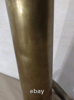 Vtg Solid Brass W. D. Allen Mfg. Co. Fireman's Fire Truck Hose Nozzle 30 Cannon