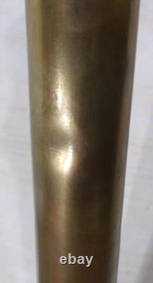 Vtg Solid Brass W. D. Allen Mfg. Co. Fireman's Fire Truck Hose Nozzle 30 Cannon