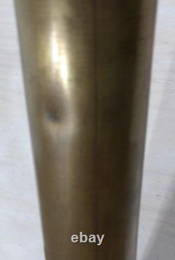 Vtg Solid Brass W. D. Allen Mfg. Co. Fireman's Fire Truck Hose Nozzle 30 Cannon