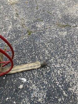 WALL MOUNT FIRE HOSE REEL WIST & KNOX With Hose vintage Industrial Decor