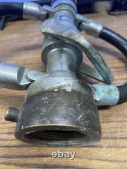 WOOSTER SUPER VARI-A-FOG FIRE NOZZLE Chrome over BRASS
