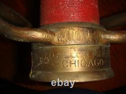 W. D. Allen Mfg. Co. Brass Firehose Nozzle -1/9/37 (Underwriters Playpipe) #8