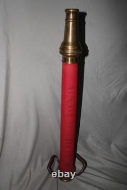 W. D. Allen Mfg. Co. Brass Firehose Nozzle -6/17/59 Underwriters Beauty